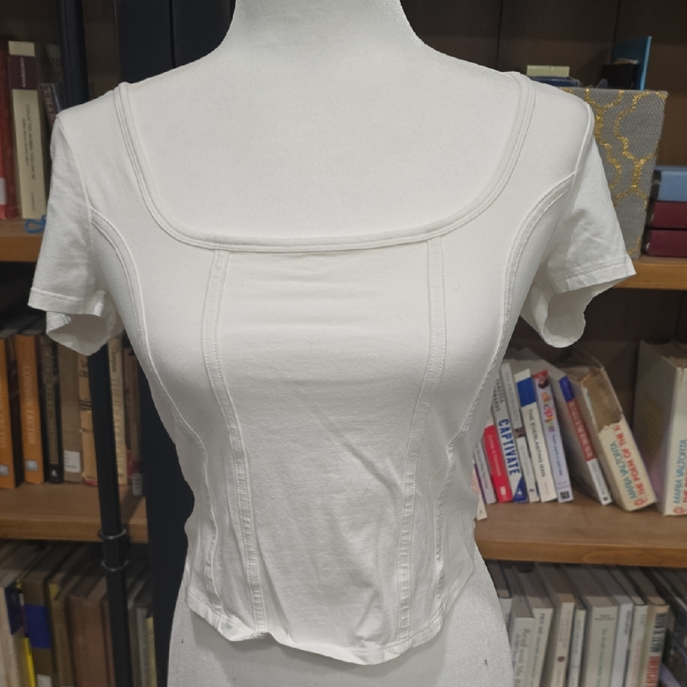 White Women's Top, Size M